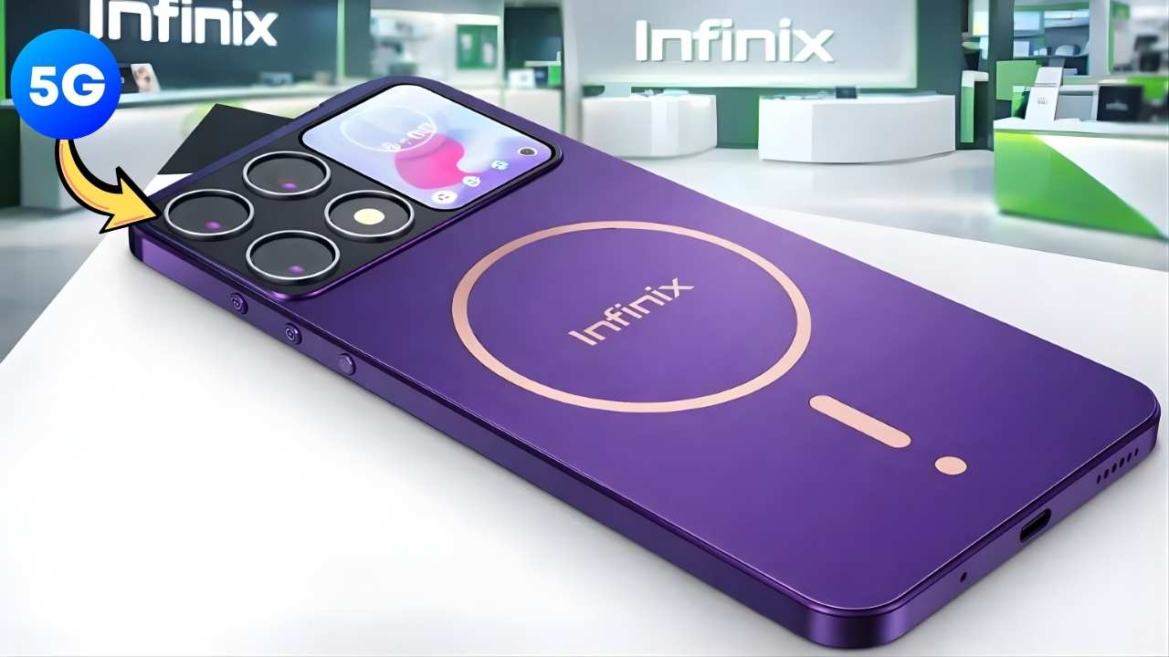 Infinix Slim 5G: Cámara 108MP, Batería 7700mAh y Carga Rápida de 45W